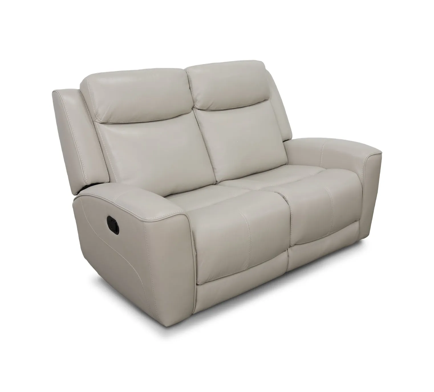 Willow Leather Reclining Loveseat