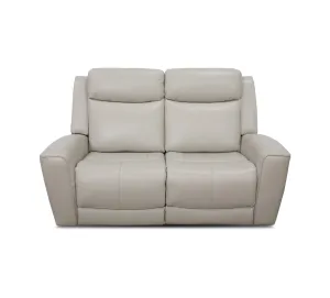 Willow Leather Reclining Loveseat